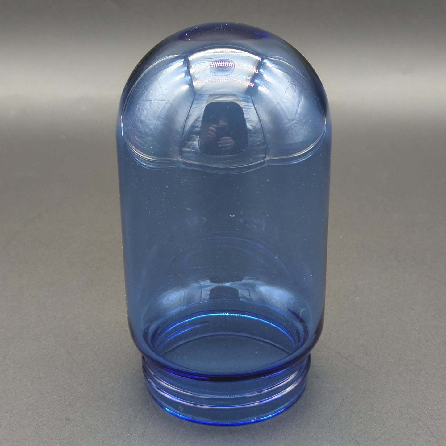 Stündenglass Single Blue Glass Globe-Avernic Smoke Shop