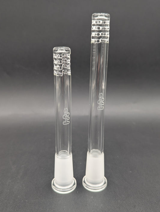 TAG - 18/14MM Open End 32 Slit Multiplying Rod Downstem | Laser Engraved Logo-Meech Madness Smoke Shop