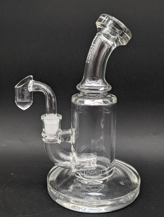 TAG - 6" Bent Neck Single Hammer Head Perc-Avernic Smoke Shop