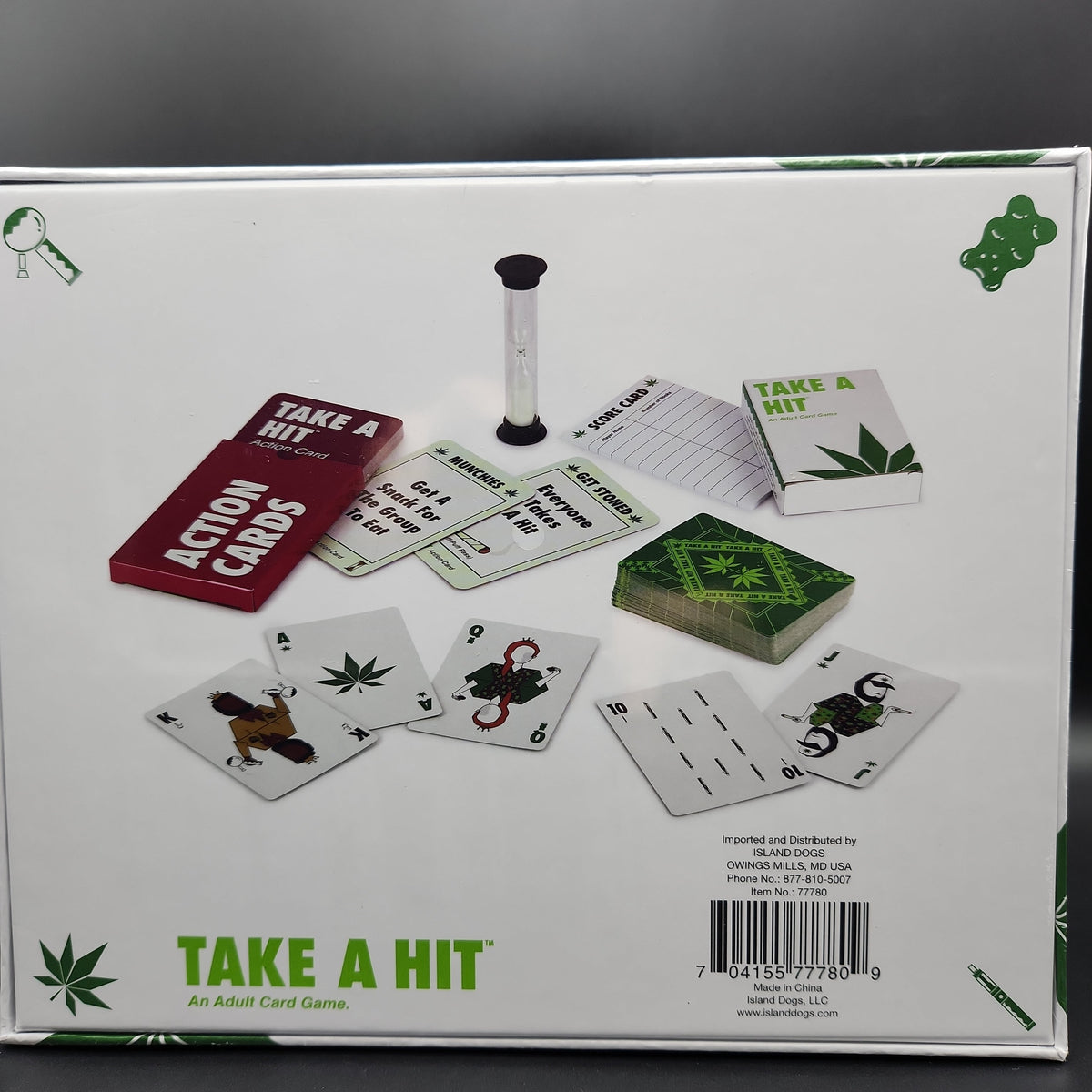 Take a Hit Card Game-Meech Madness Smoke Shop