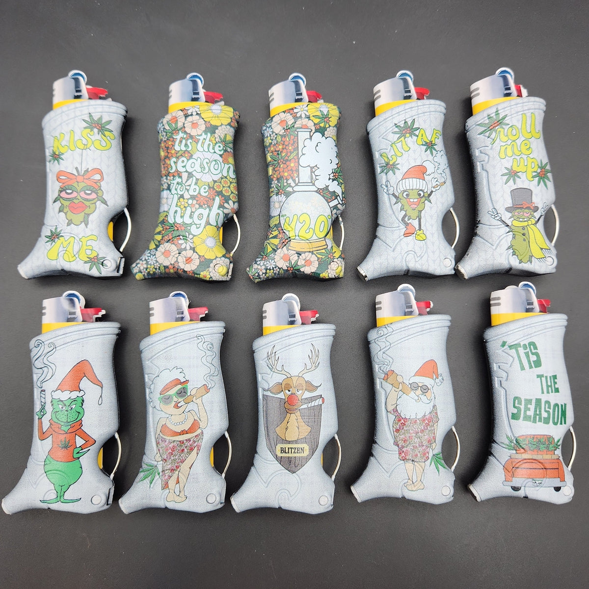 Toker Poker Lighter Sleeve | Winter Classics | Asst-Meech Madness Smoke Shop