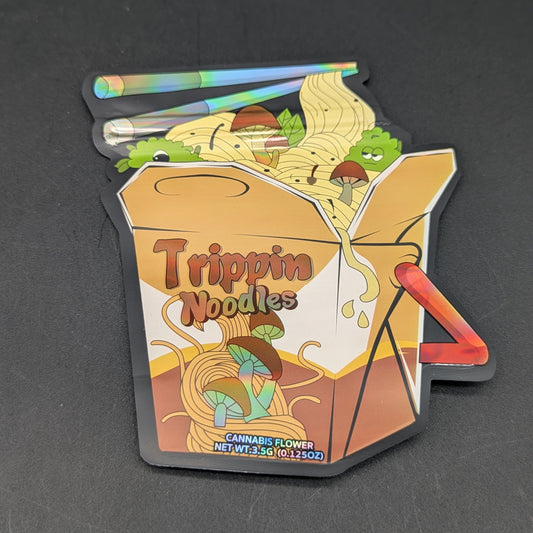 Trippin Noodles 3.5g Mylar Bags-Meech Madness Smoke Shop