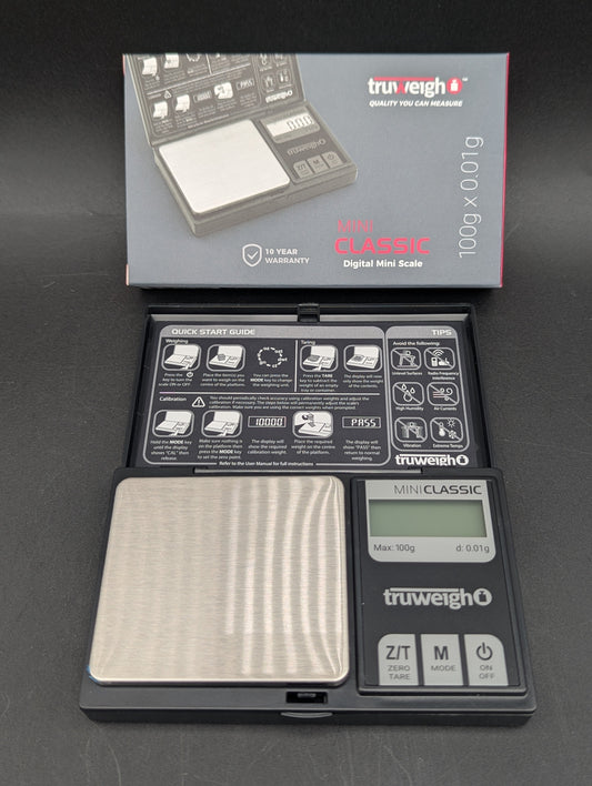 Truweigh Mini Classic Scale - 100g x 0.01g-Avernic Smoke Shop
