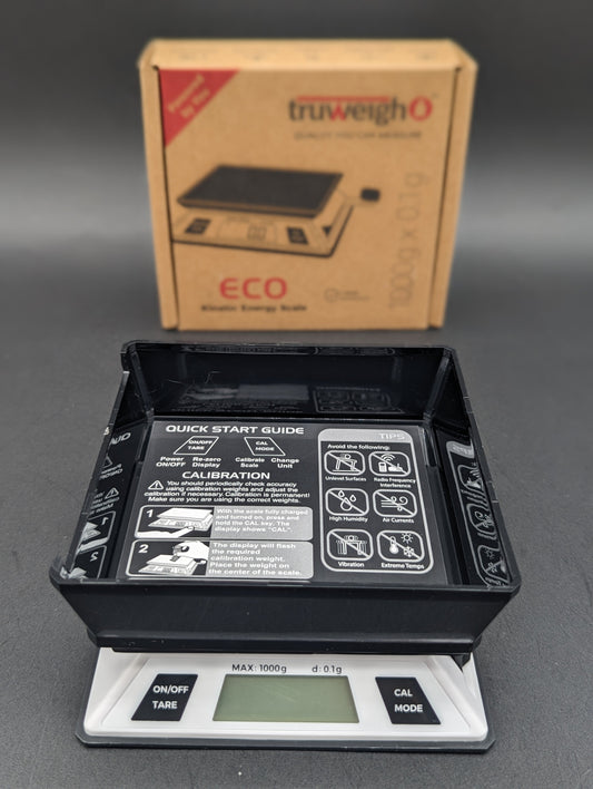 Truweigh Mini ECO Kinetic Energy Scale | 1000g x 0.1g-Meech Madness Smoke Shop