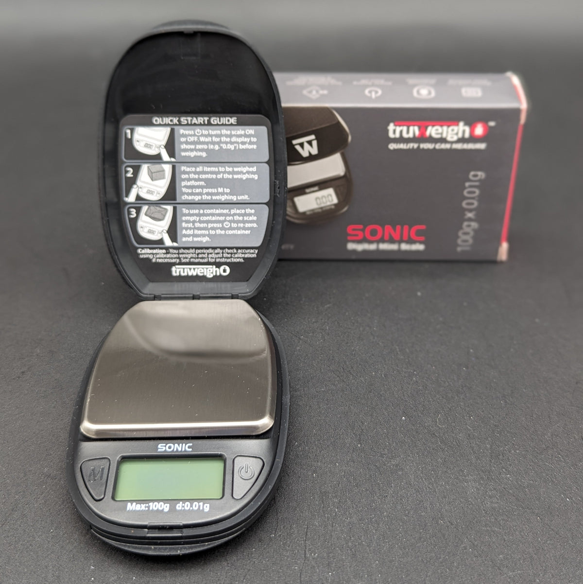 Truweigh - Sonic Scale - 100g X 0.01g-Meech Madness Smoke Shop