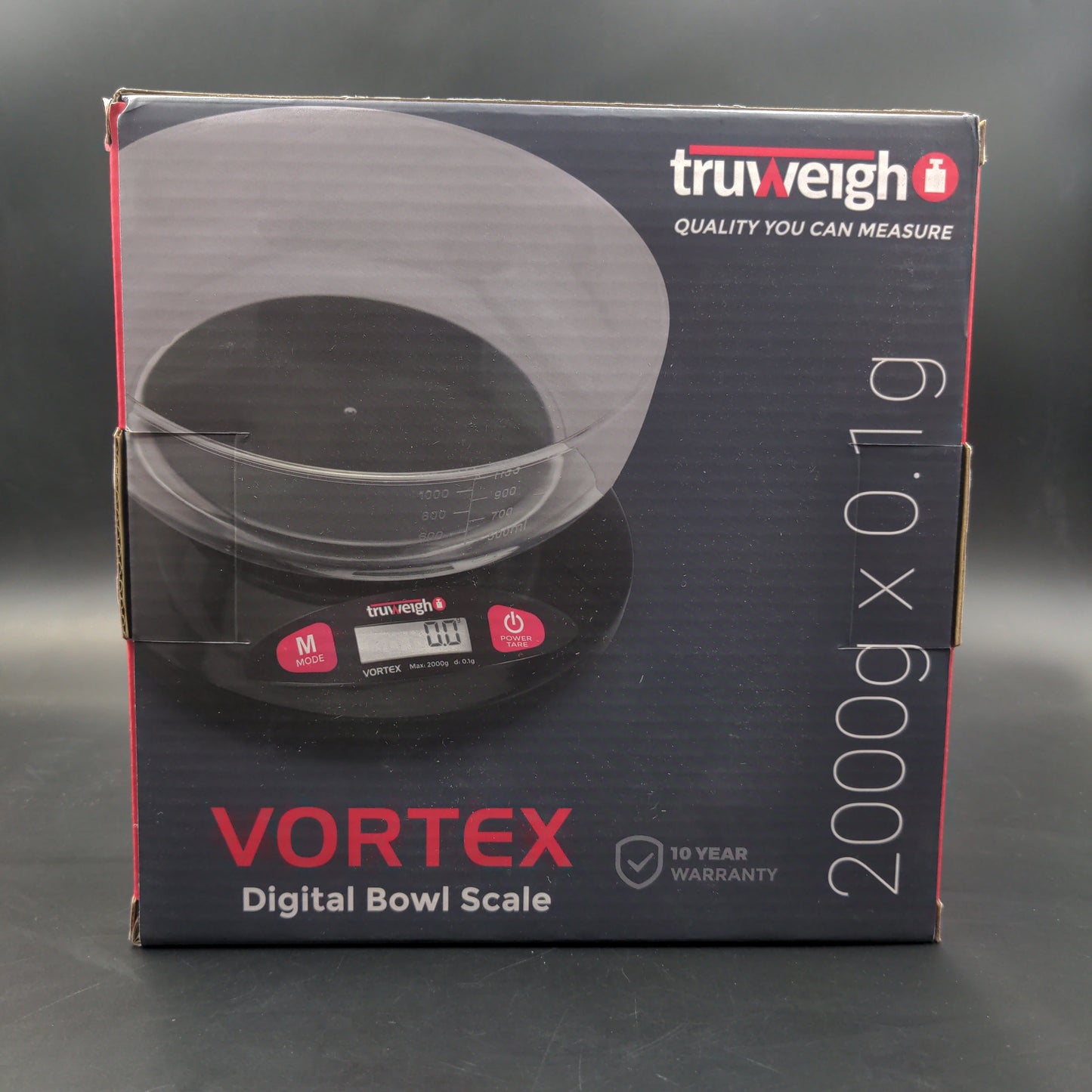 TRUWEIGH Vortex Digital Bowl Scale 2000G X 0.1G-Avernic Smoke Shop