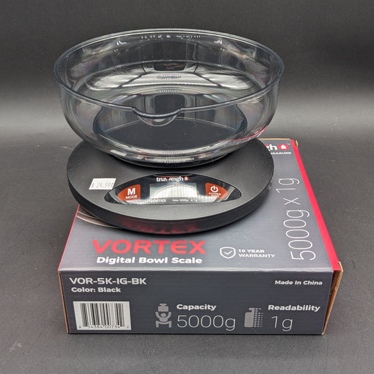 TRUWEIGH Vortex Digital Bowl Scale 5000G X 1G-Meech Madness Smoke Shop