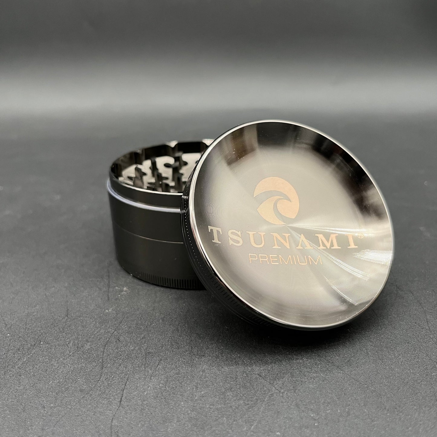 Tsunami Dry Herb Grinder 4 Piece 75mm-Avernic Smoke Shop