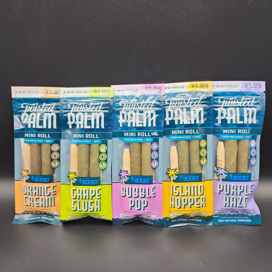 Twisted Palm Mini Leaf Rolls-Meech Madness Smoke Shop