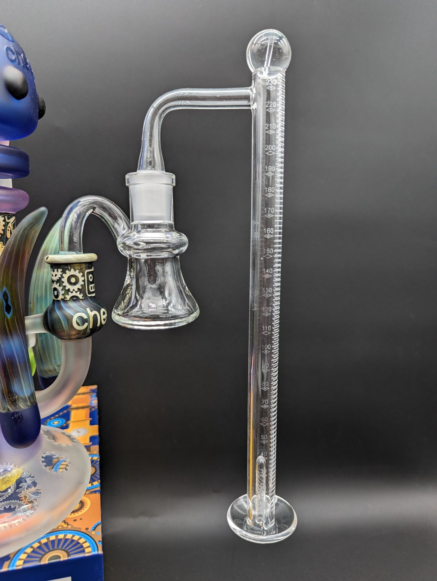 Uber Tall Terp Blender Quartz Banger Set | 10" 14mm-Avernic Smoke Shop