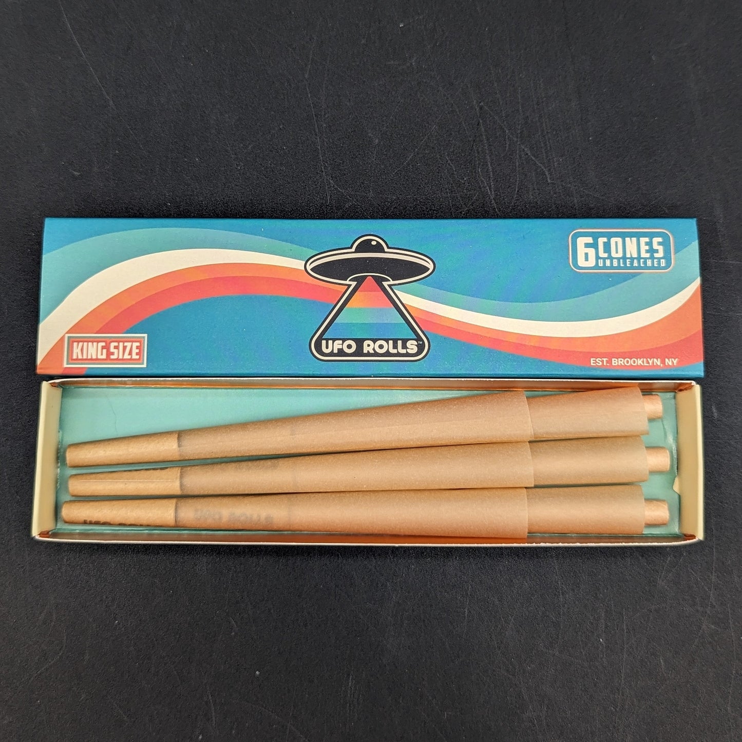 UFO Rolls King Size Cones - 6 Pack-Avernic Smoke Shop