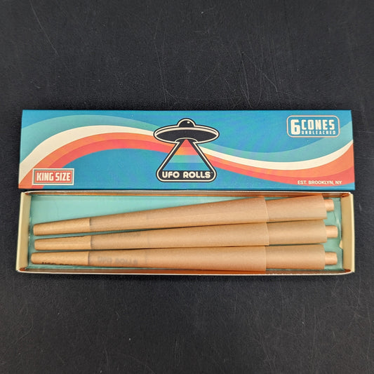 UFO Rolls King Size Cones - 6 Pack-Meech Madness Smoke Shop