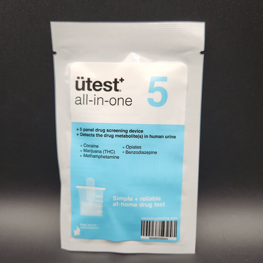 UTest 5 Panel Drug Screen Test - THC/COC/METH/OPI/PCP-Avernic Smoke Shop