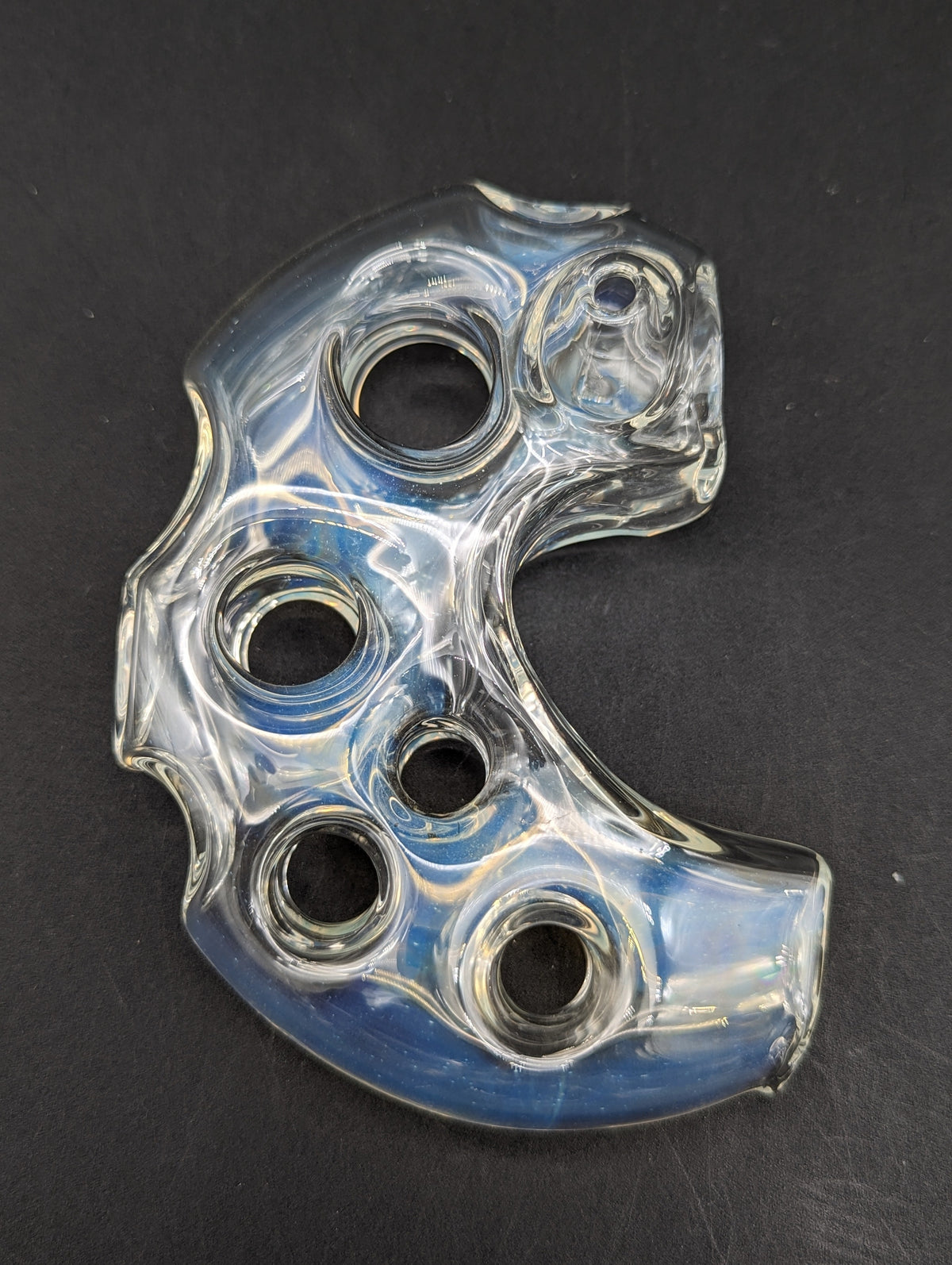 Uzzi Glass Fumed Swiss Dry Pipe-Meech Madness Smoke Shop