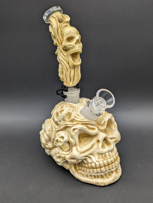 Wandering Souls 10" Detachable Skull Beaker Bong-Avernic Smoke Shop