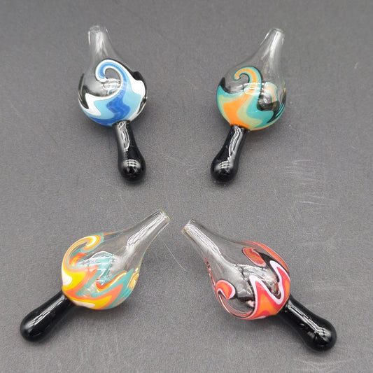 Wig Wag Skinny Bubble Cap for Bangers-Avernic Smoke Shop
