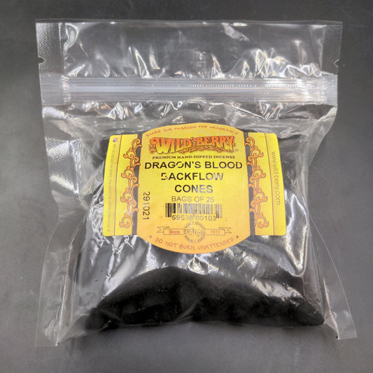 Wild Berry Backflow Cone Incense | 25pc Bag-Meech Madness Smoke Shop