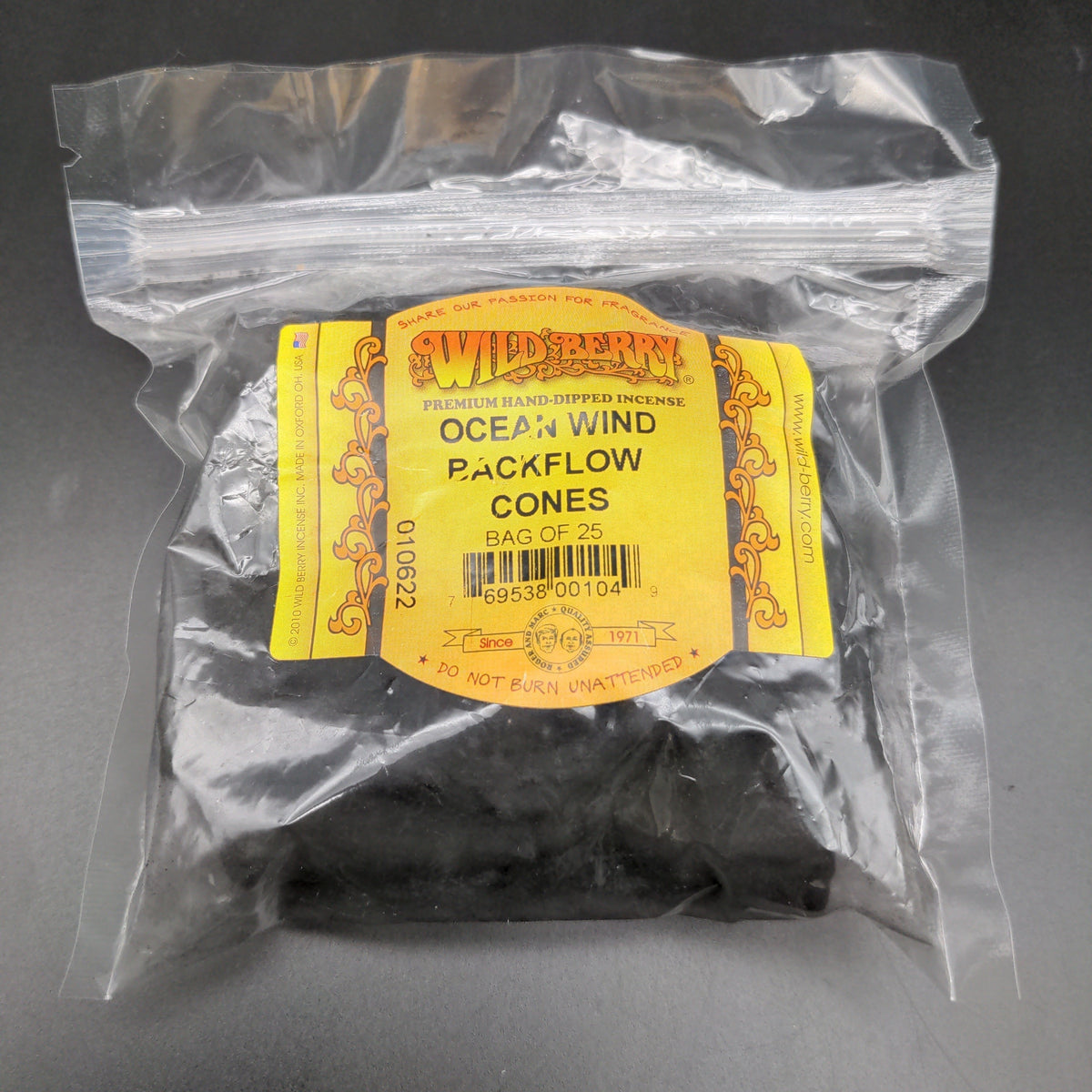 Wild Berry Backflow Cone Incense | 25pc Bag-Meech Madness Smoke Shop