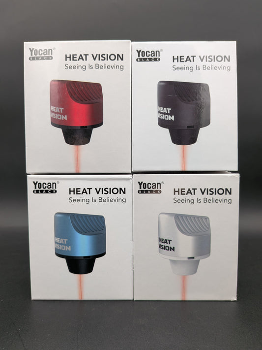 Yocan Black Heat Vision Thermometer Carb Cap