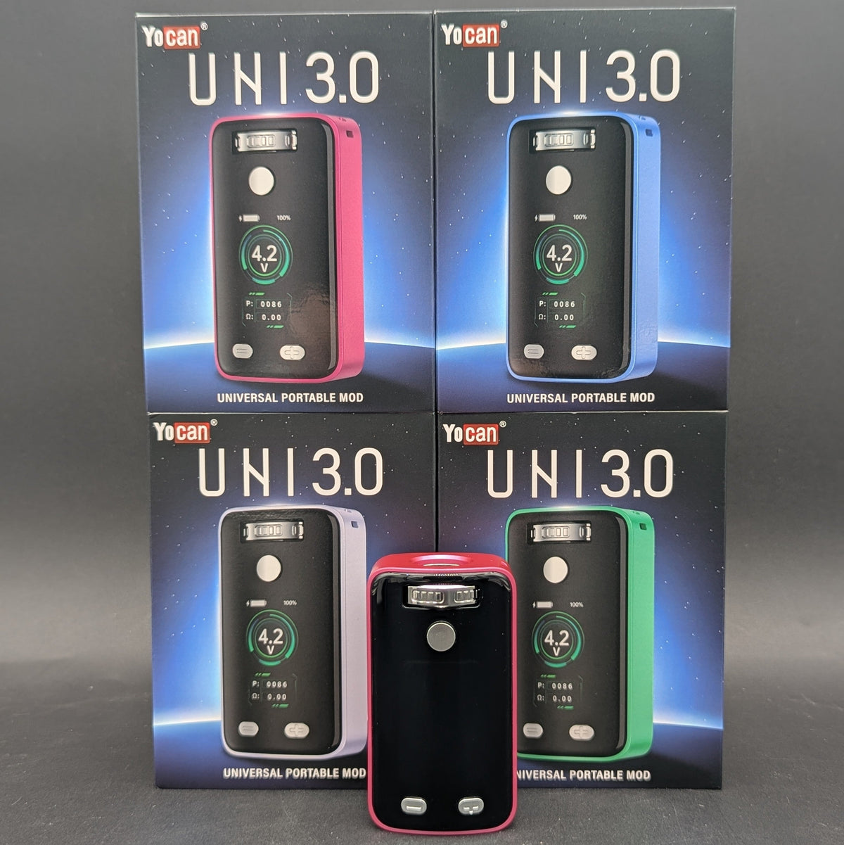 Yocan UNI 3.0 Universal Box Mod | 650mAh-Meech Madness Smoke Shop