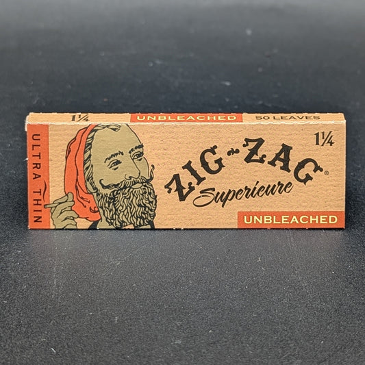 Zig Zag 1 1/4" Size Rolling Papers - Unbleached-Avernic Smoke Shop