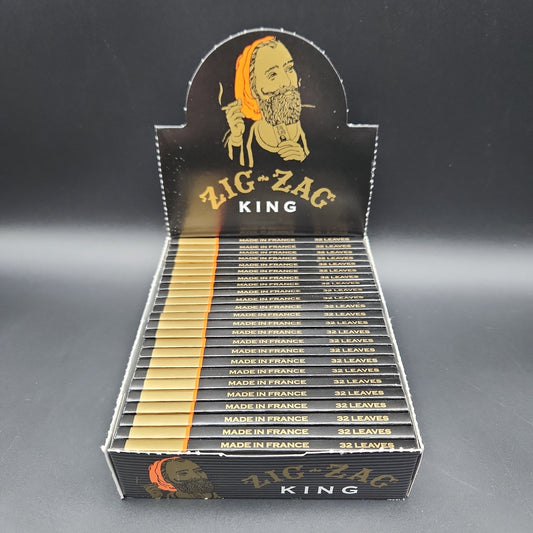 Zig Zag King Size Rolling Papers - Box of 24-Meech Madness Smoke Shop