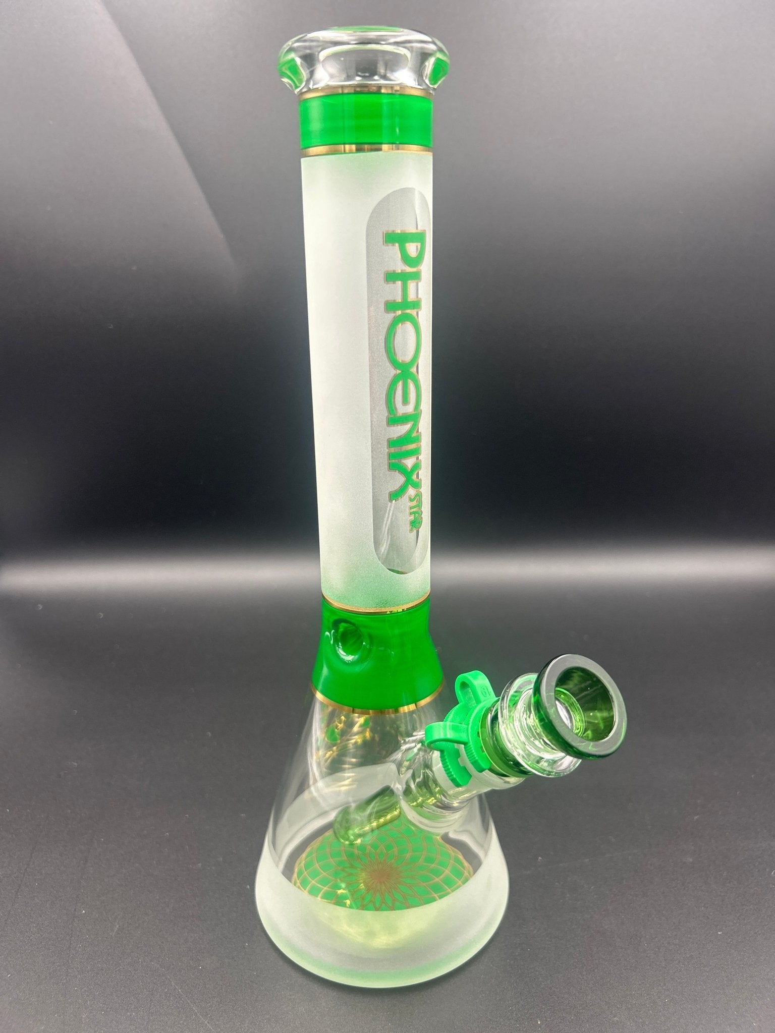 Phoenix Star 14” Beaker Bong - Meech Madness Smoke Shop