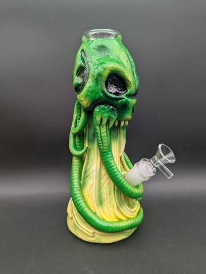 10" 3D Alien Lizard Beaker Bong-Avernic Smoke Shop