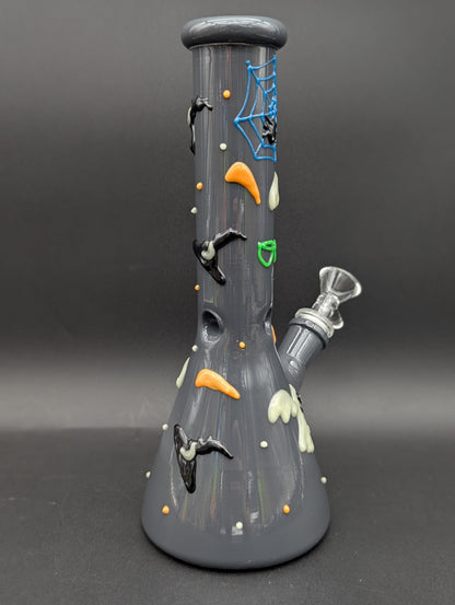 10" 3D Halloween Beaker Bong-Avernic Smoke Shop