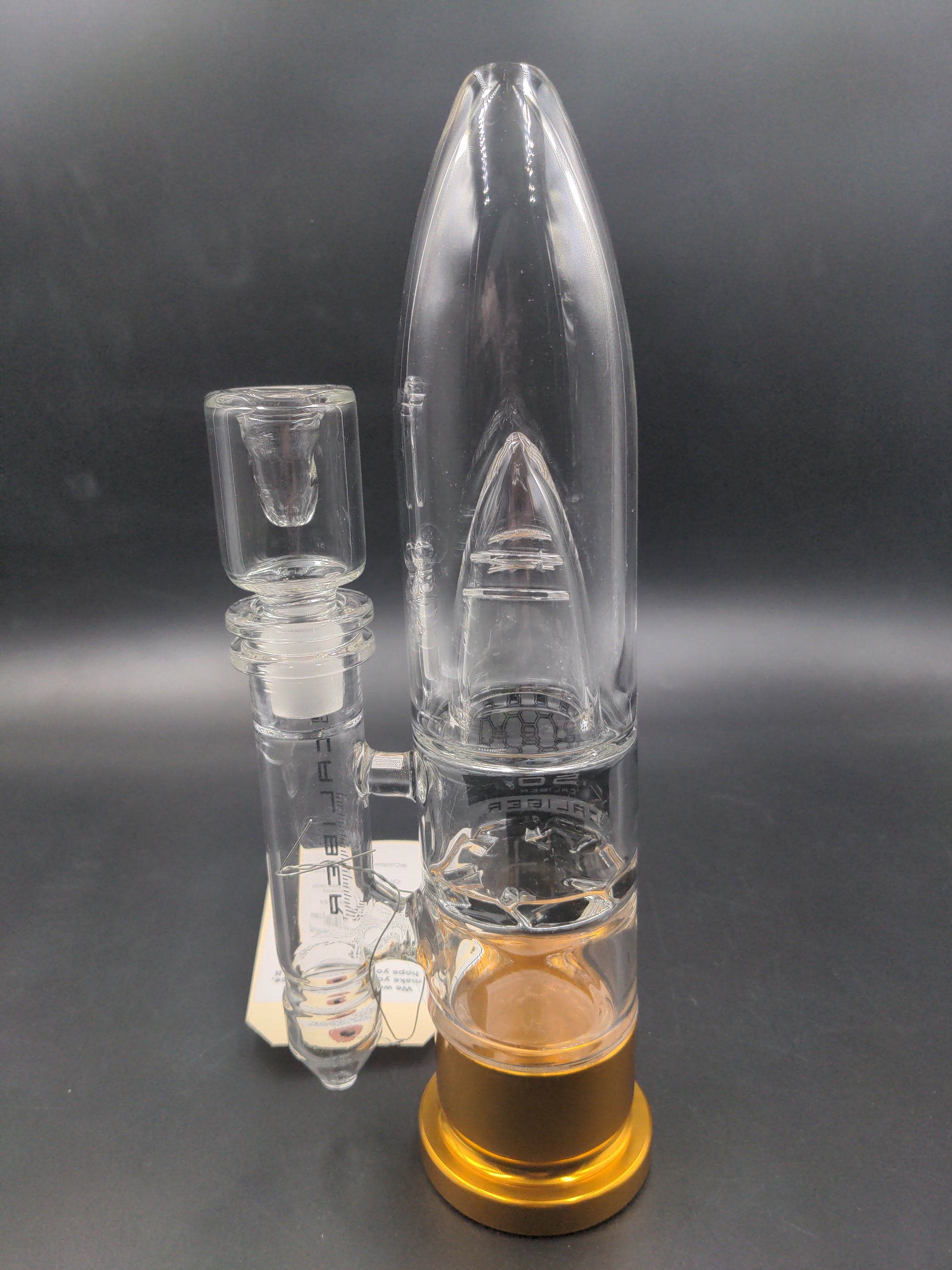 10" American Made .50 Caliber Glass Turbine Perc - Avernic Smoke Shop