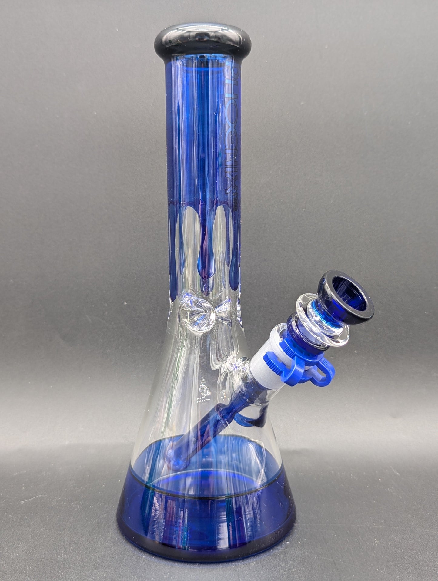 10" Color Drip Beaker Bong-Avernic Smoke Shop