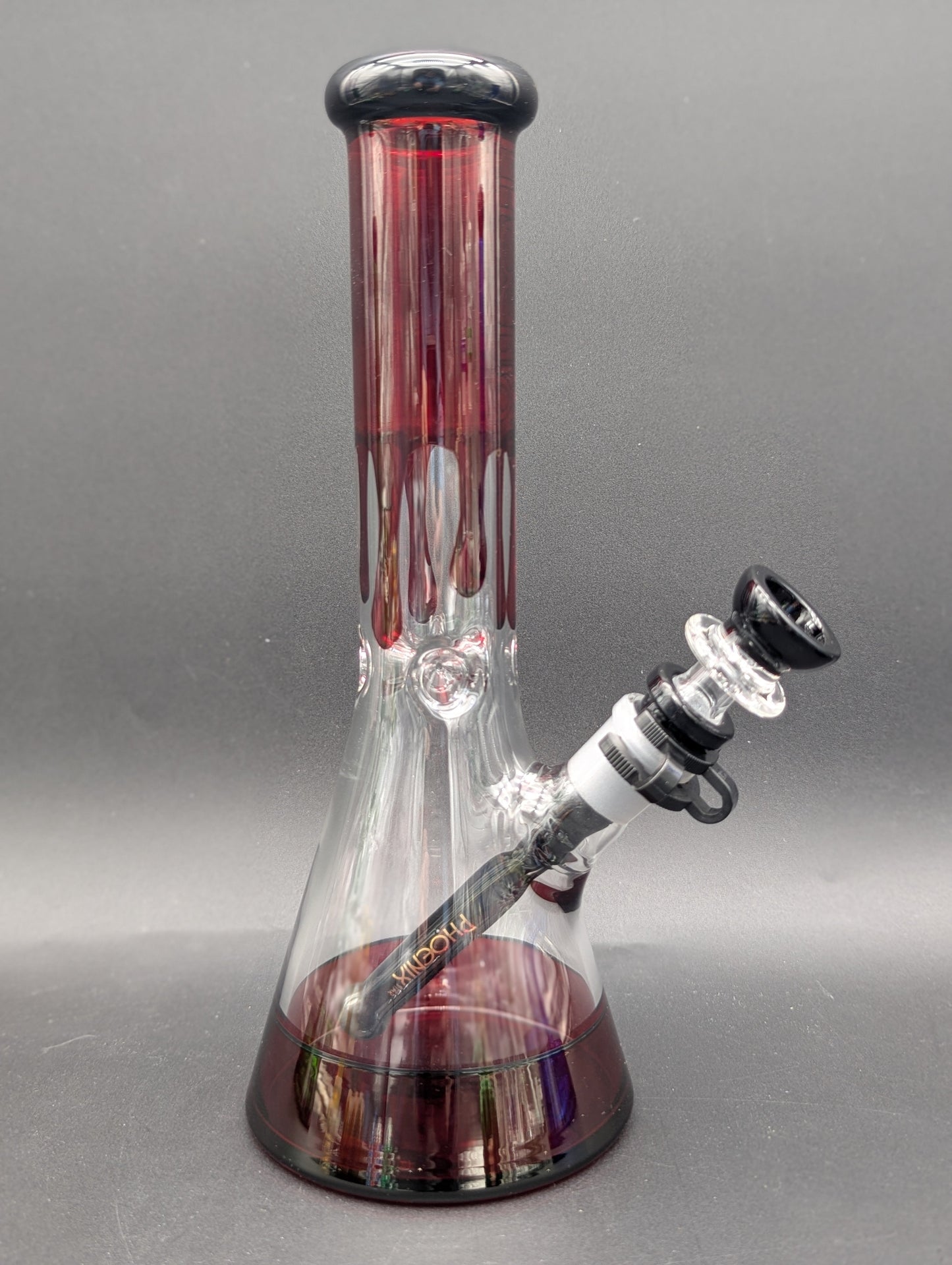 10" Color Drip Beaker Bong-Avernic Smoke Shop