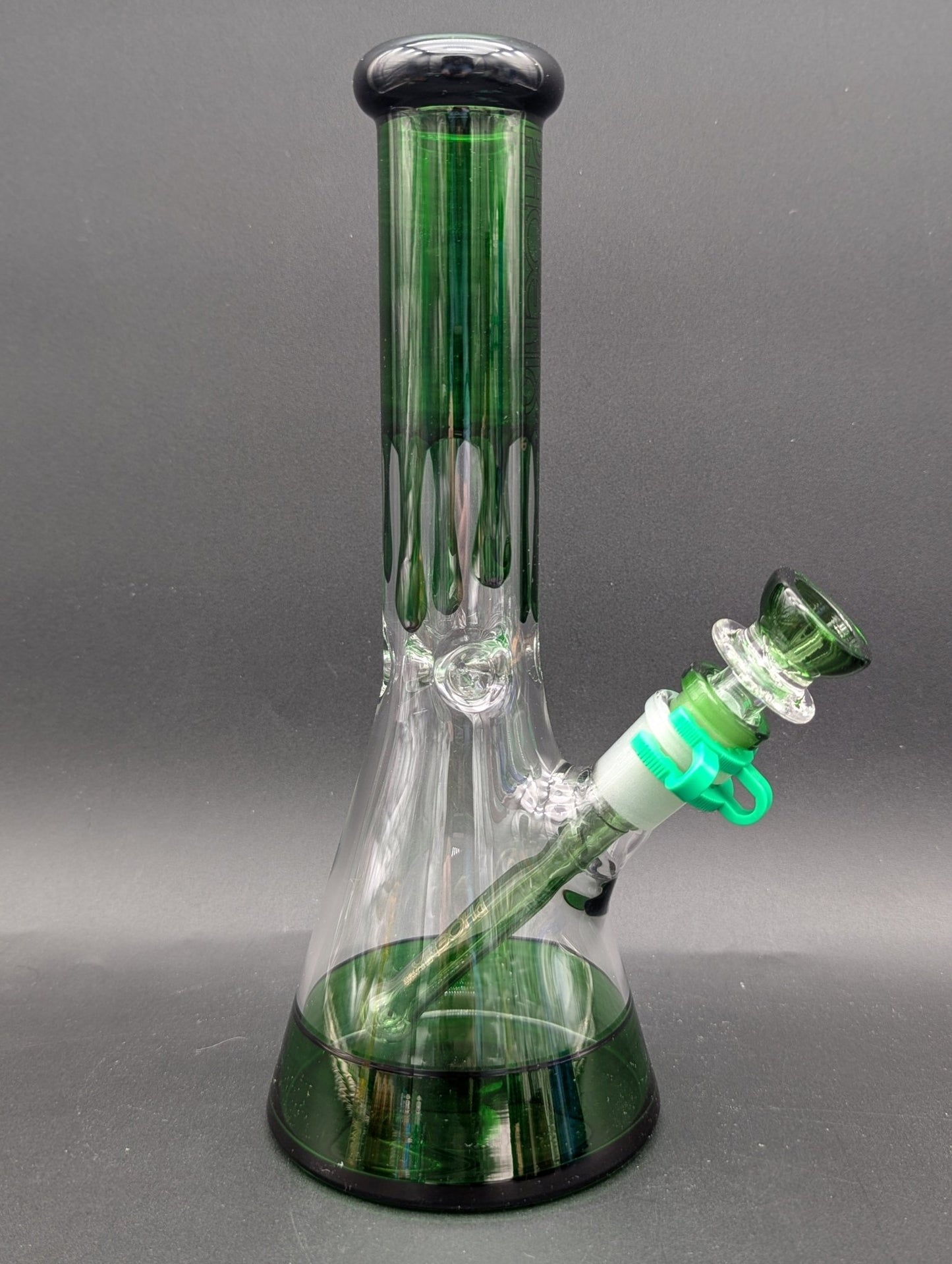 10" Color Drip Beaker Bong - Meech Madness Smoke Shop