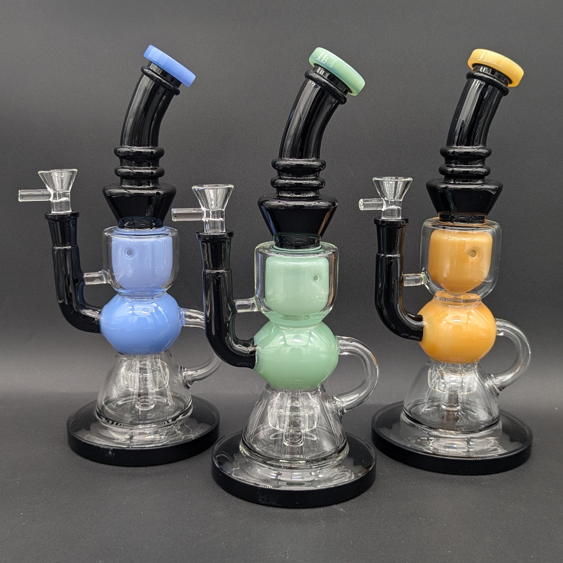 10" Dual Color Klein Recycler Bong-Avernic Smoke Shop