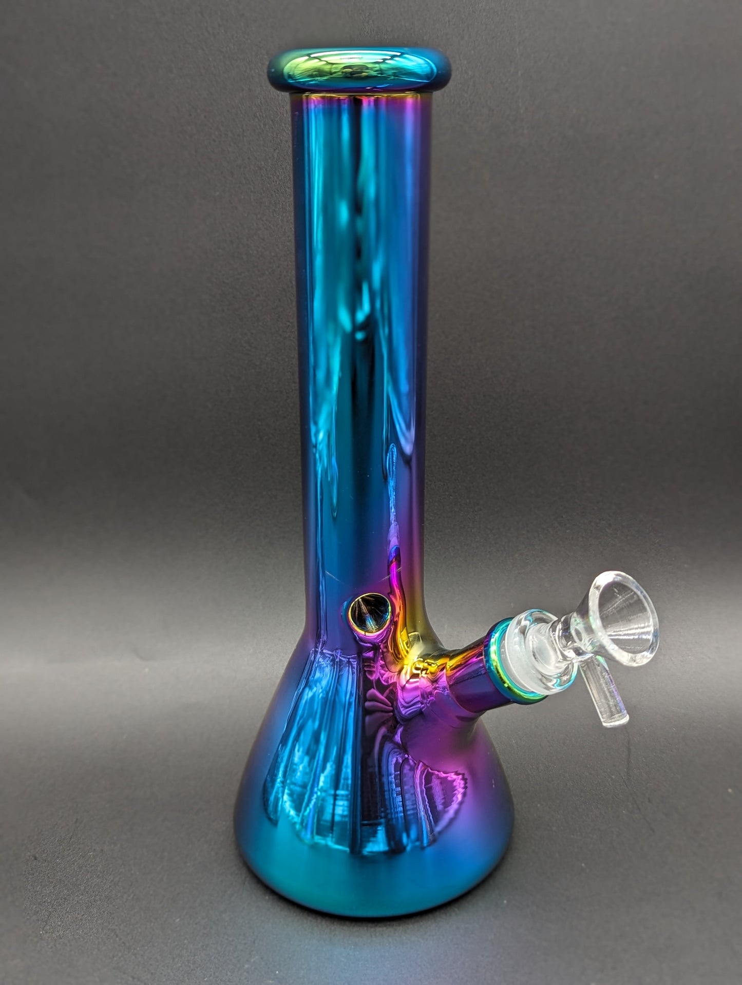 10" Gradient Iridescent Beaker Bong-Avernic Smoke Shop