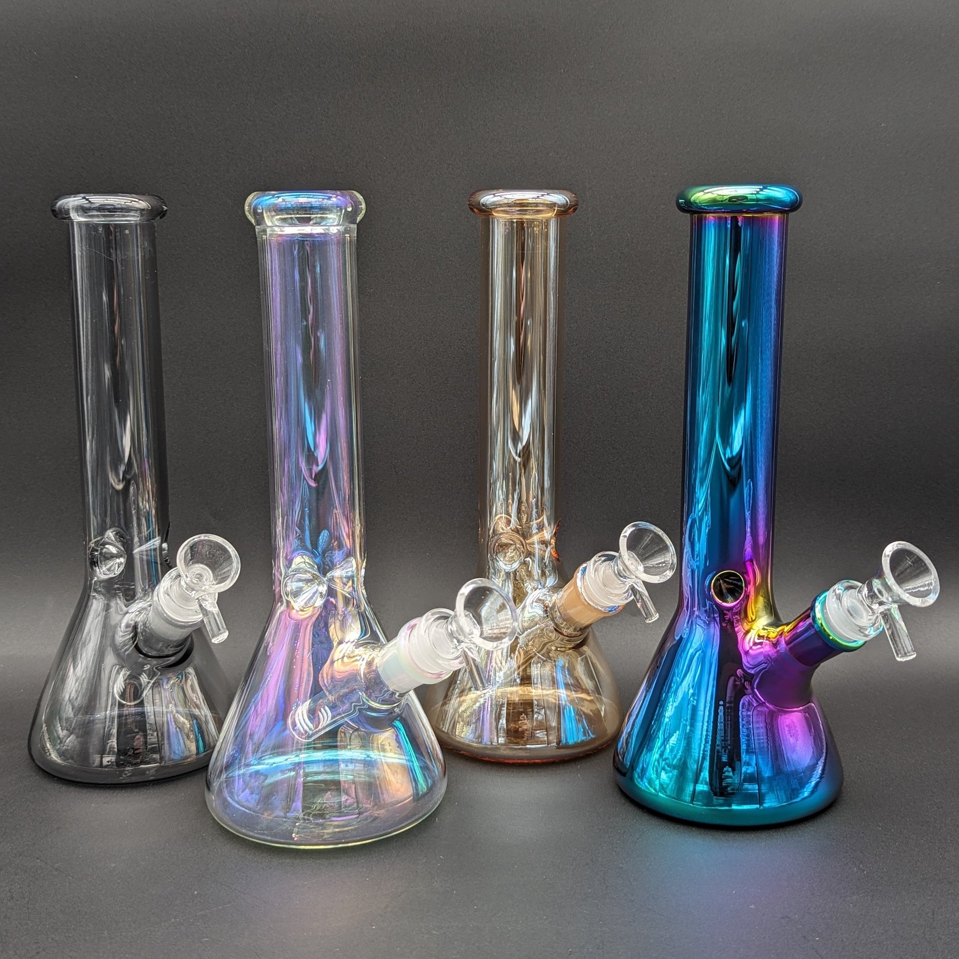 10" Gradient Iridescent Beaker Bong-Avernic Smoke Shop