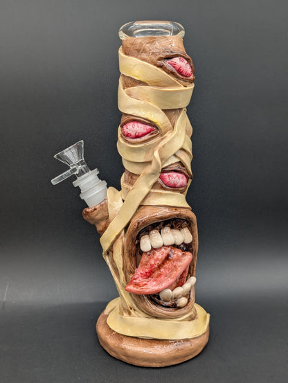 10" Mummified Monster 3D Straight Tube Bong-Avernic Smoke Shop