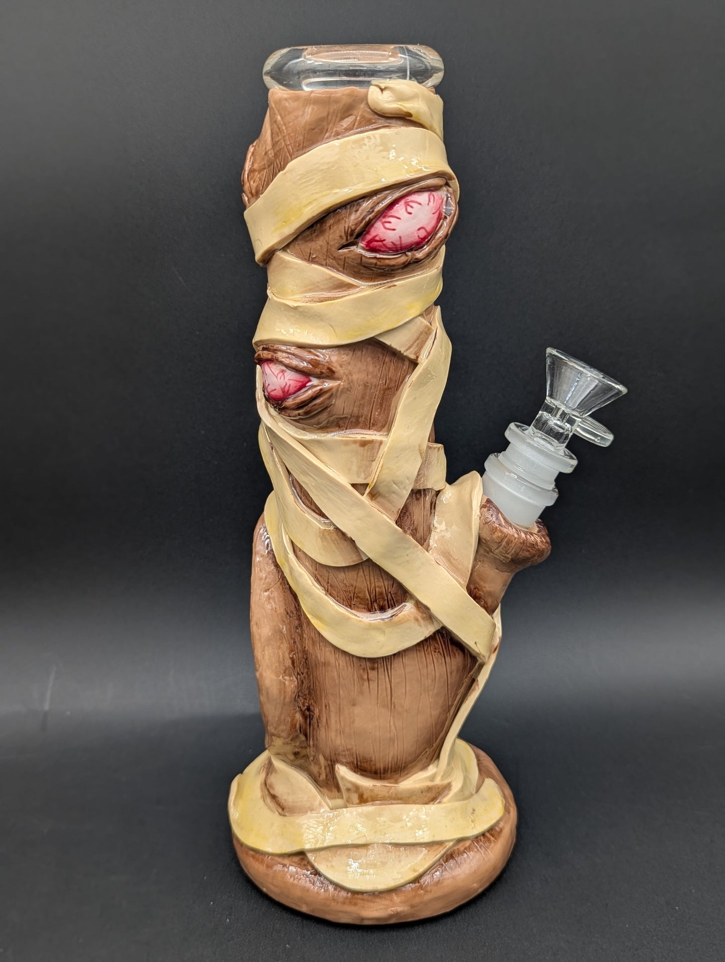 10" Mummified Monster 3D Straight Tube Bong-Avernic Smoke Shop