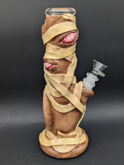10" Mummified Monster 3D Straight Tube Bong-Avernic Smoke Shop