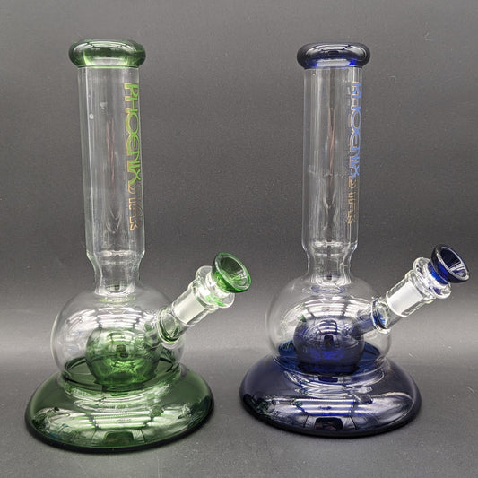 10" Phoenix Color Accent Showerhead Beaker - Meech Madness Smoke Shop