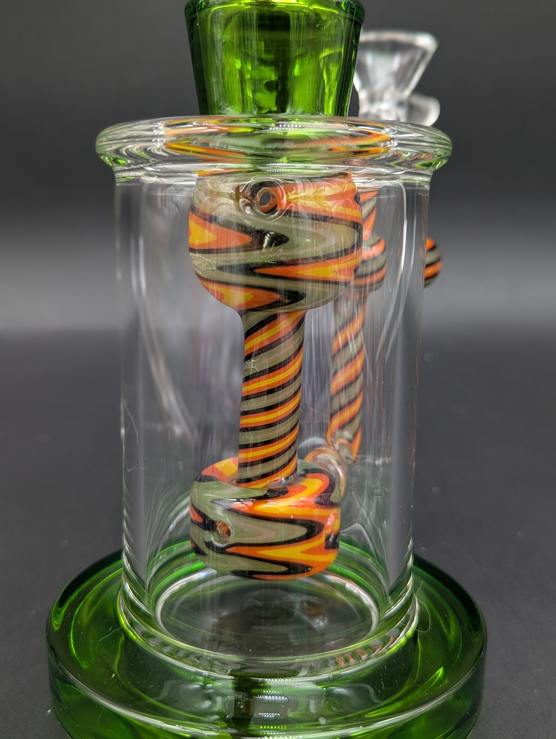 10" Worked Glass Incycler Bong-Avernic Smoke Shop