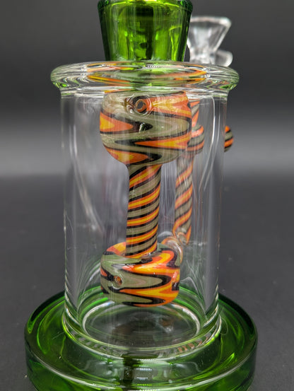 10" Worked Glass Incycler Bong-Avernic Smoke Shop