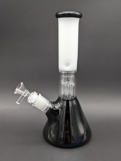 11" Milky Color Beaker w/ Tree Perc