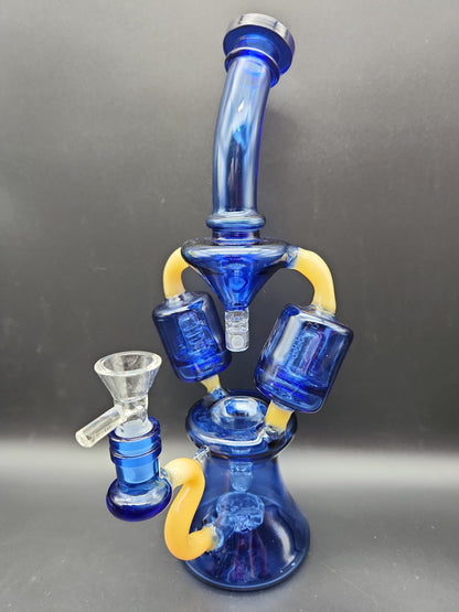 11" Twin Slit Open Circuit Recycler - Avernic Smoke Shop