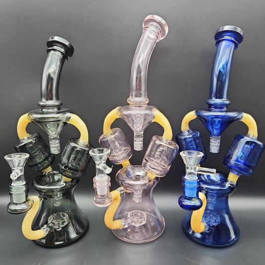 11" Twin Slit Open Circuit Recycler - Meech Madness Smoke Shop