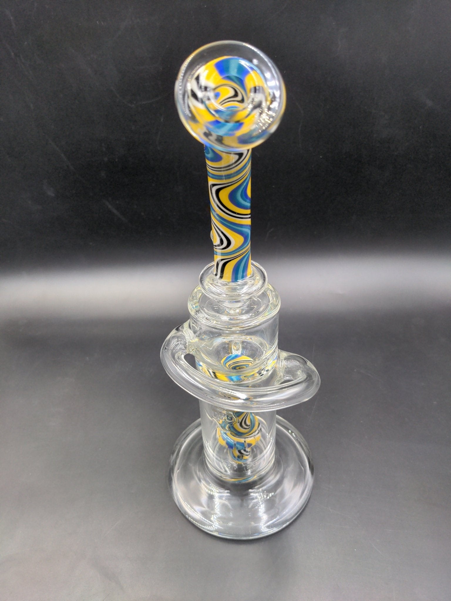 11.5" Heady Wig Wag Recycler - Meech Madness Smoke Shop
