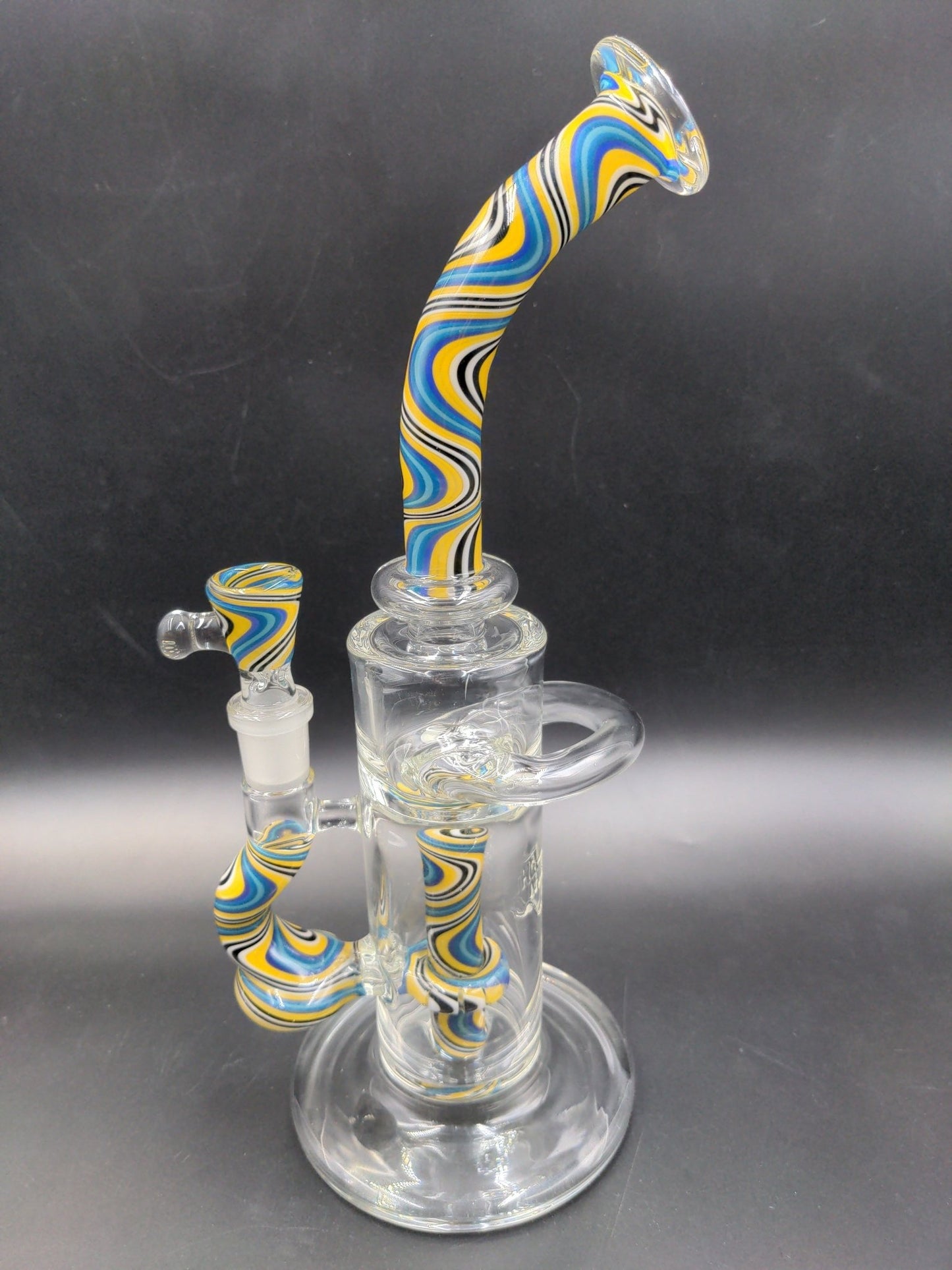 11.5" Heady Wig Wag Recycler - Meech Madness Smoke Shop