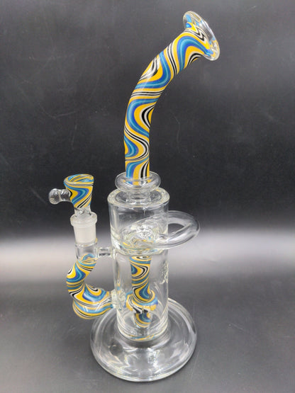 11.5" Heady Wig Wag Recycler - Meech Madness Smoke Shop