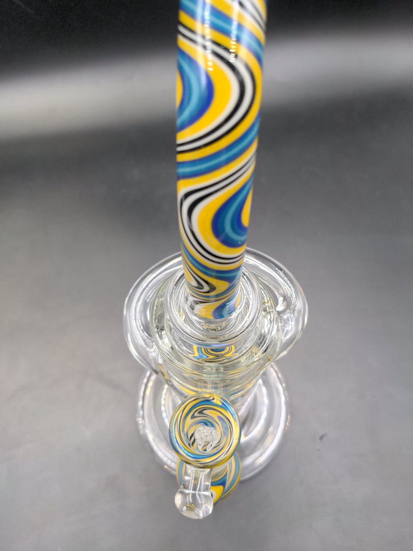 11.5" Heady Wig Wag Recycler - Meech Madness Smoke Shop