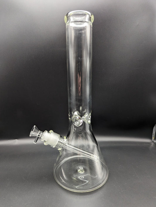12" Classic Clear Beaker Bong - Meech Madness Smoke Shop